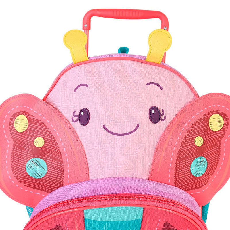 Mochila com Rodinhas Infantil - Borboleta