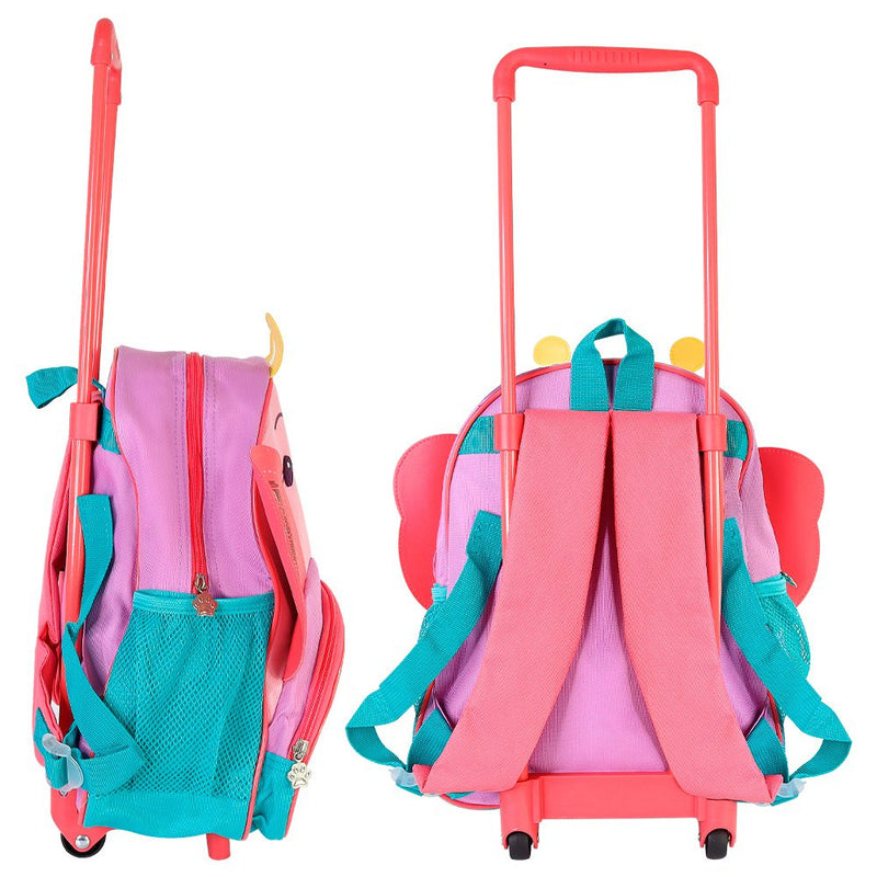 Mochila com Rodinhas Infantil - Borboleta