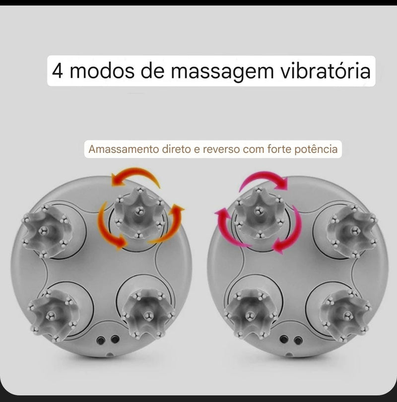 Massageador capilar elétrico